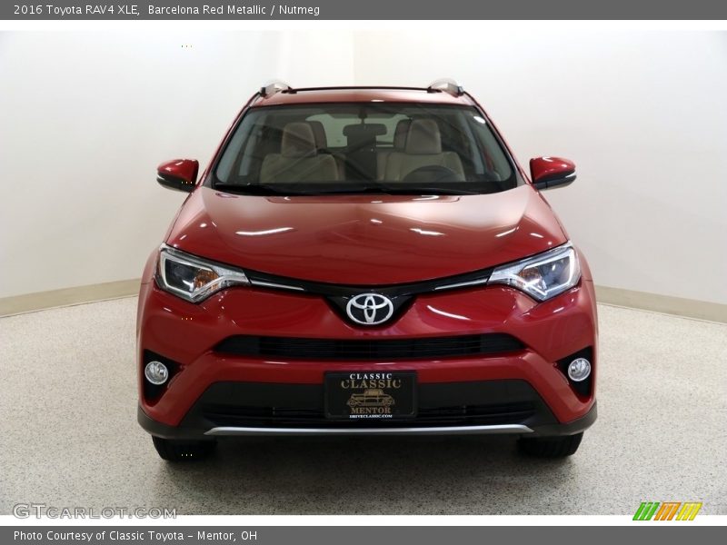 Barcelona Red Metallic / Nutmeg 2016 Toyota RAV4 XLE