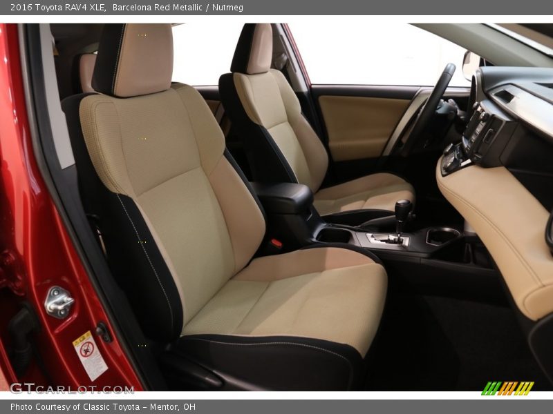 Barcelona Red Metallic / Nutmeg 2016 Toyota RAV4 XLE