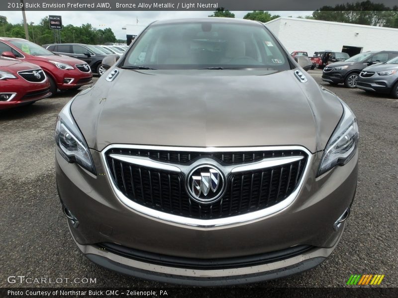 Bronze Alloy Metallic / Light Neutral 2019 Buick Envision Preferred AWD