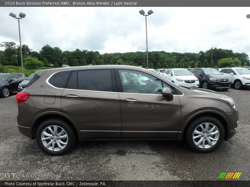Bronze Alloy Metallic / Light Neutral 2019 Buick Envision Preferred AWD