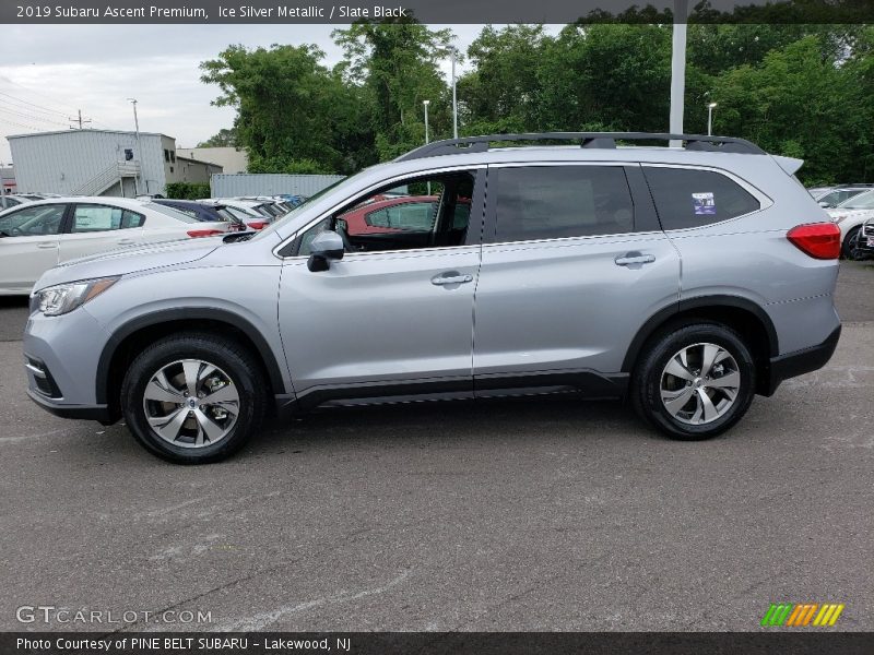 Ice Silver Metallic / Slate Black 2019 Subaru Ascent Premium