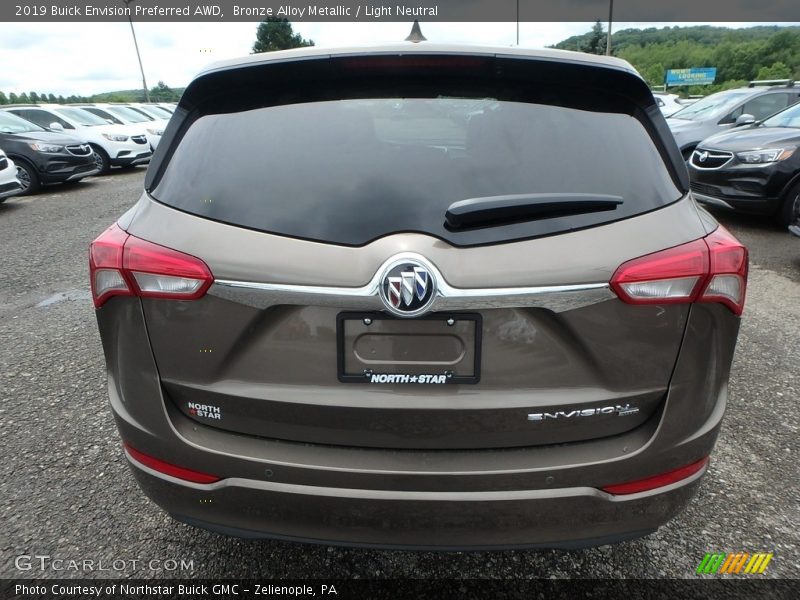 Bronze Alloy Metallic / Light Neutral 2019 Buick Envision Preferred AWD