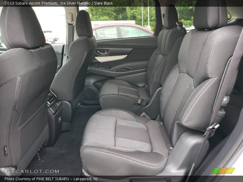 Ice Silver Metallic / Slate Black 2019 Subaru Ascent Premium