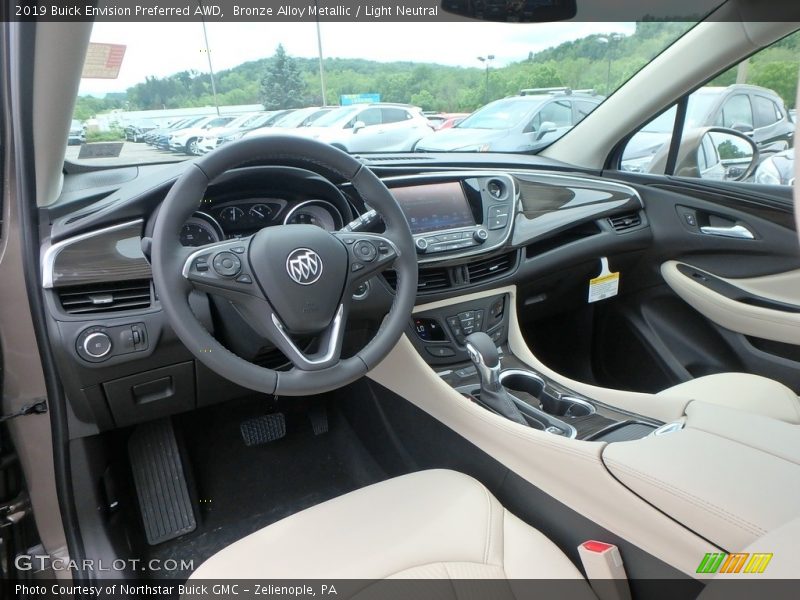 Bronze Alloy Metallic / Light Neutral 2019 Buick Envision Preferred AWD