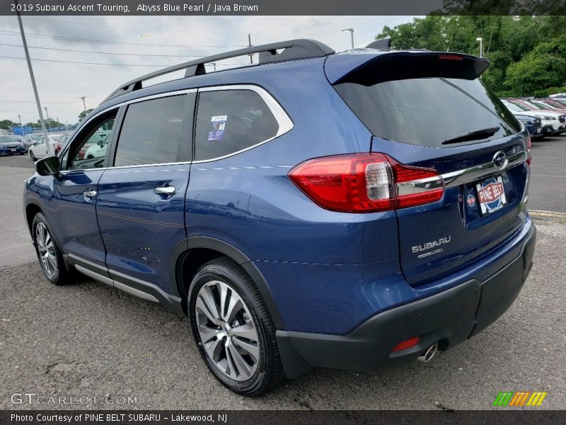 Abyss Blue Pearl / Java Brown 2019 Subaru Ascent Touring