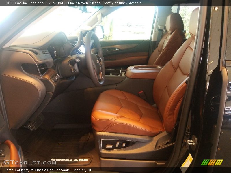 Black Raven / Kona Brown/Jet Black Accents 2019 Cadillac Escalade Luxury 4WD