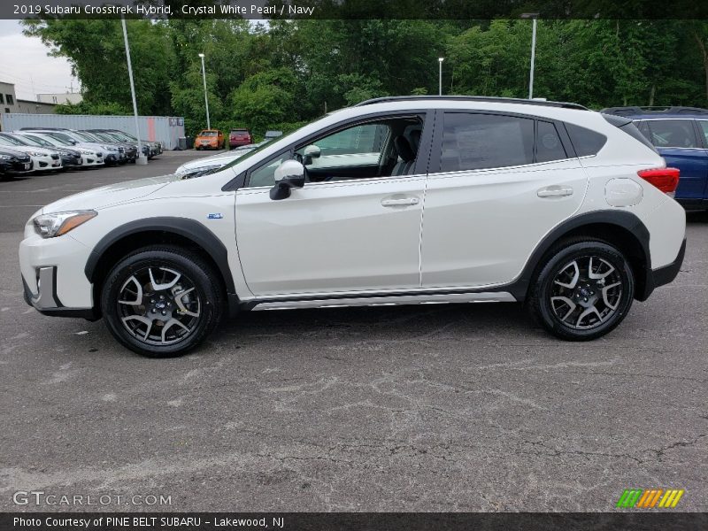  2019 Crosstrek Hybrid Crystal White Pearl