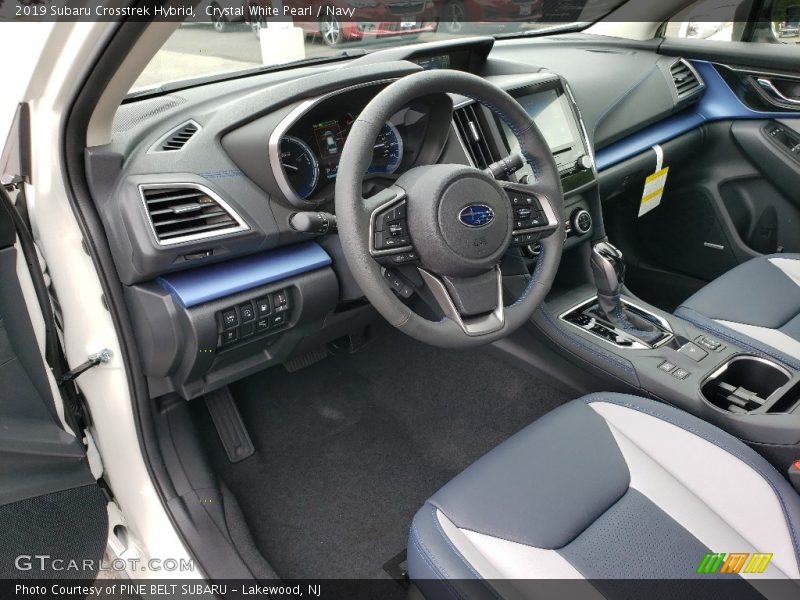  2019 Crosstrek Hybrid Navy Interior