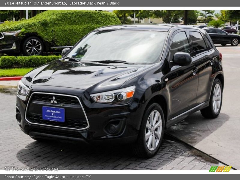 Labrador Black Pearl / Black 2014 Mitsubishi Outlander Sport ES
