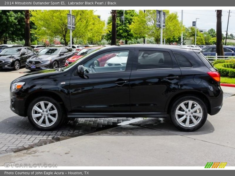 Labrador Black Pearl / Black 2014 Mitsubishi Outlander Sport ES