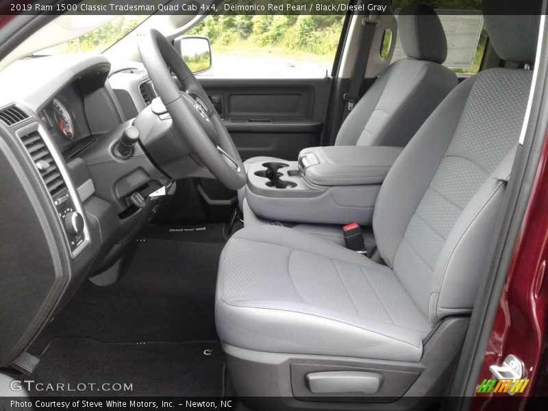 Front Seat of 2019 1500 Classic Tradesman Quad Cab 4x4