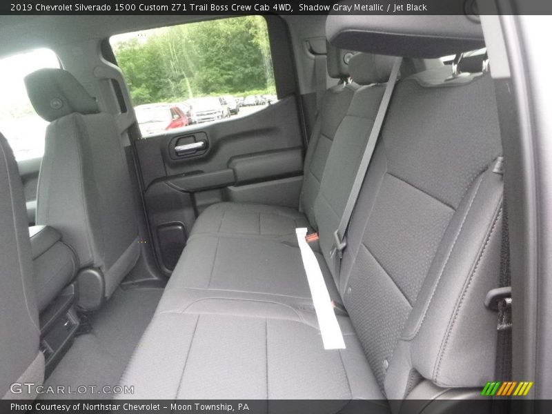Shadow Gray Metallic / Jet Black 2019 Chevrolet Silverado 1500 Custom Z71 Trail Boss Crew Cab 4WD