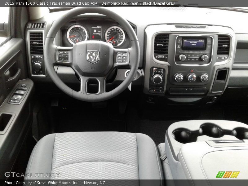 Dashboard of 2019 1500 Classic Tradesman Quad Cab 4x4