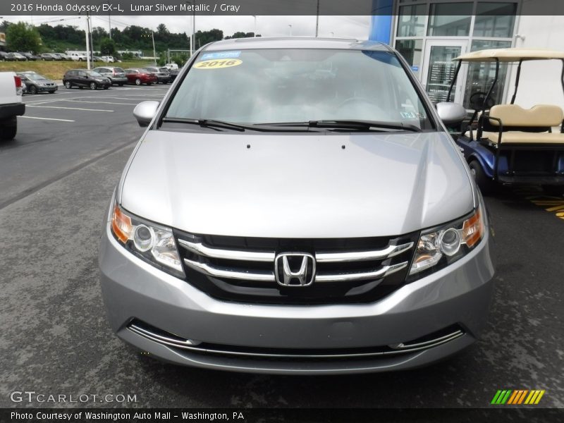 Lunar Silver Metallic / Gray 2016 Honda Odyssey EX-L