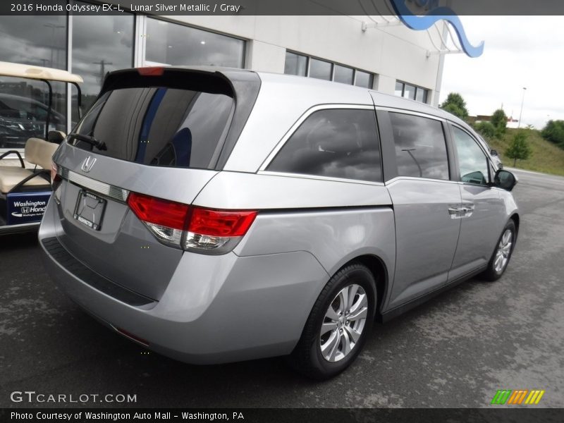 Lunar Silver Metallic / Gray 2016 Honda Odyssey EX-L