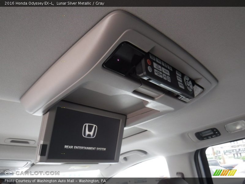 Lunar Silver Metallic / Gray 2016 Honda Odyssey EX-L