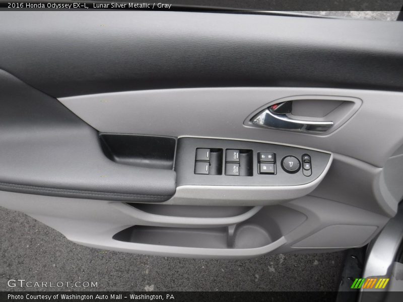 Lunar Silver Metallic / Gray 2016 Honda Odyssey EX-L