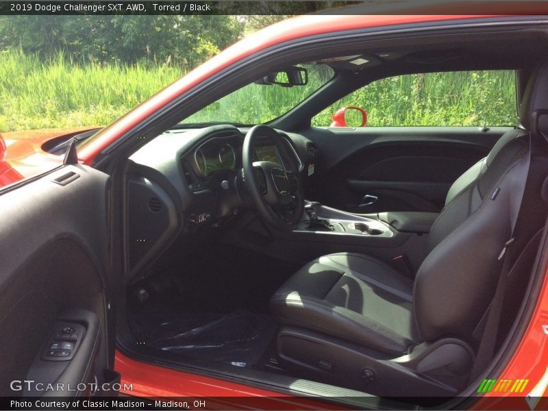 Torred / Black 2019 Dodge Challenger SXT AWD