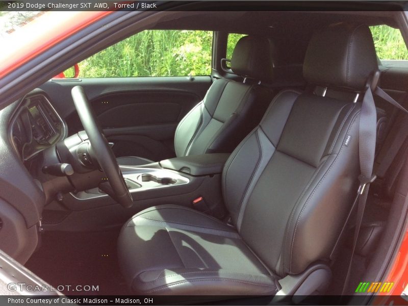 Torred / Black 2019 Dodge Challenger SXT AWD