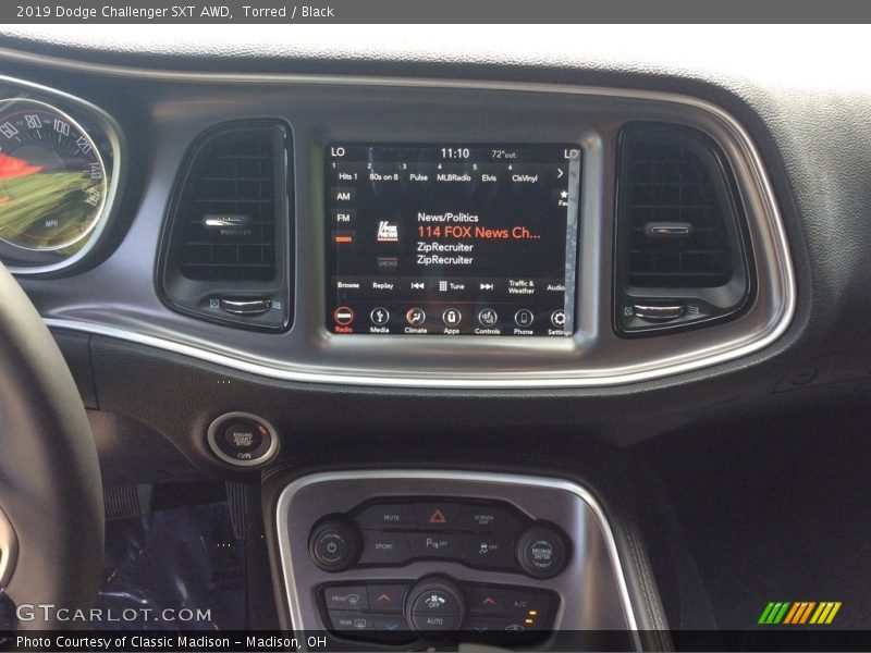 Torred / Black 2019 Dodge Challenger SXT AWD
