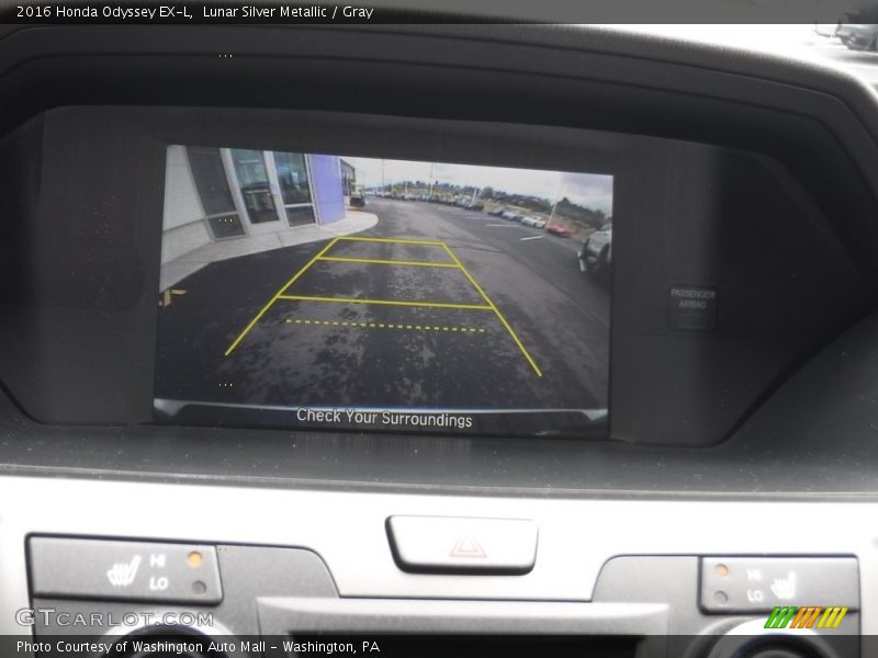 Lunar Silver Metallic / Gray 2016 Honda Odyssey EX-L