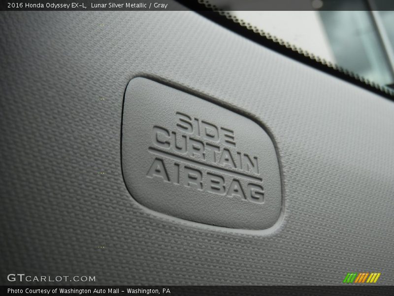 Lunar Silver Metallic / Gray 2016 Honda Odyssey EX-L