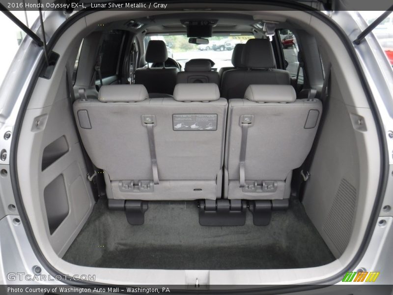 Lunar Silver Metallic / Gray 2016 Honda Odyssey EX-L