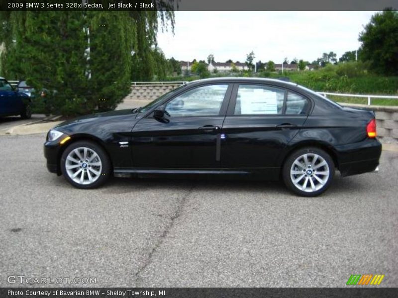 Jet Black / Black 2009 BMW 3 Series 328xi Sedan