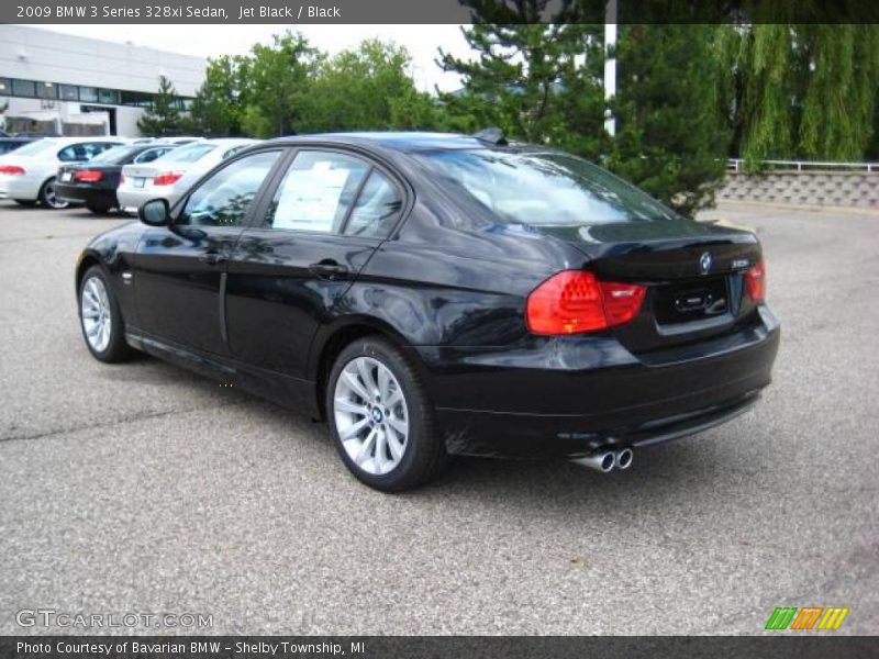 Jet Black / Black 2009 BMW 3 Series 328xi Sedan