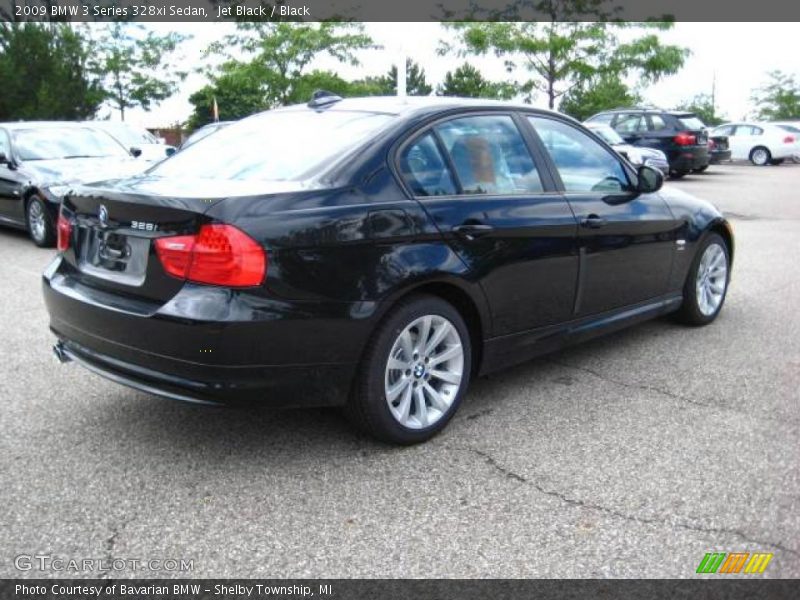 Jet Black / Black 2009 BMW 3 Series 328xi Sedan