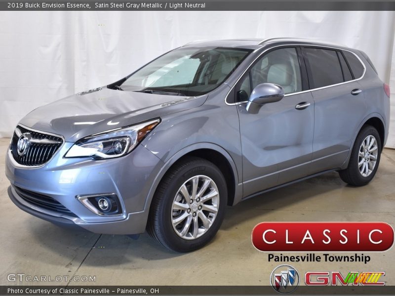 Satin Steel Gray Metallic / Light Neutral 2019 Buick Envision Essence