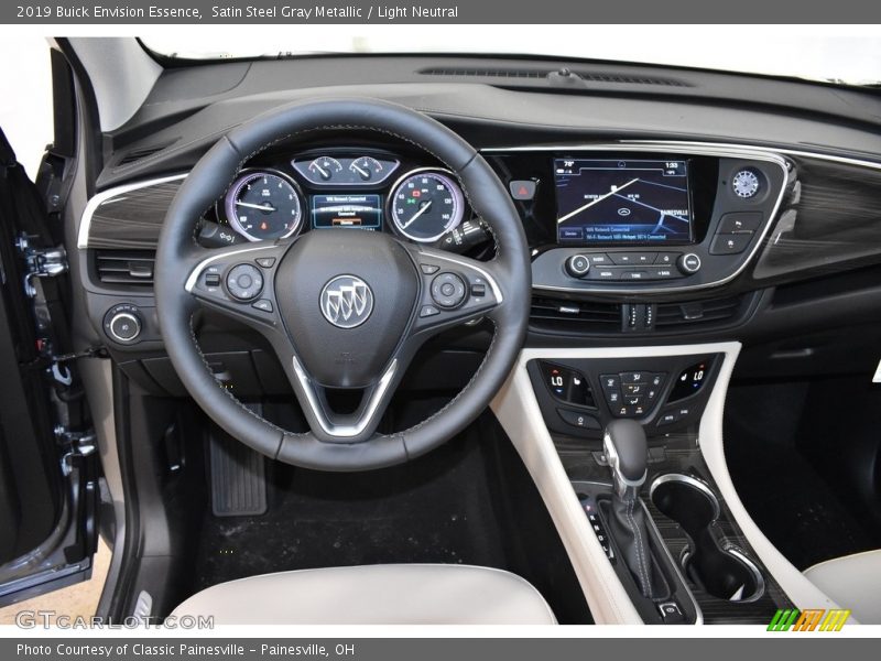 Satin Steel Gray Metallic / Light Neutral 2019 Buick Envision Essence