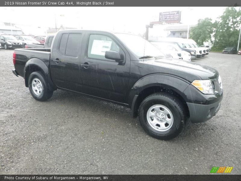 Midnight Black / Steel 2019 Nissan Frontier SV Crew Cab 4x4