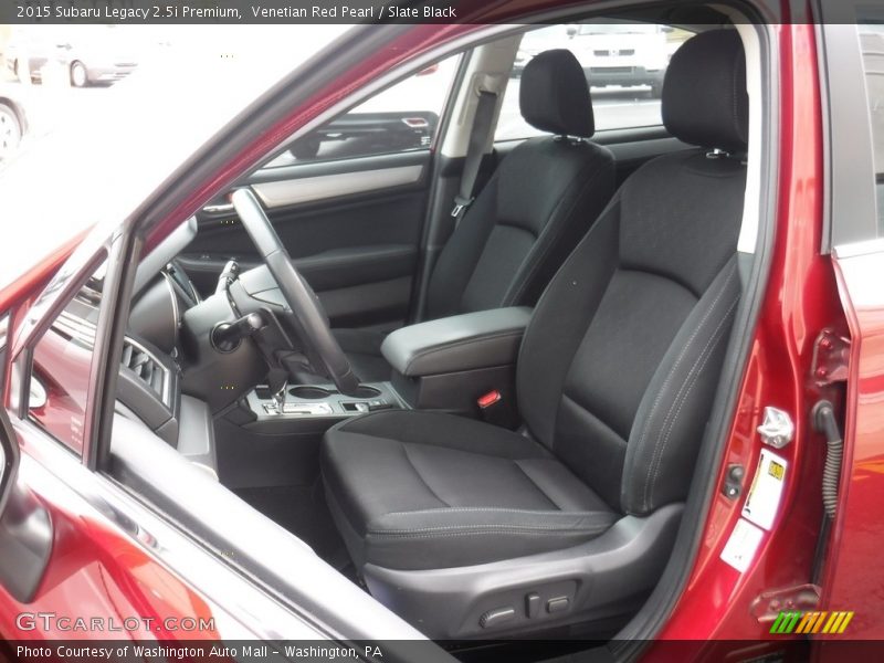Venetian Red Pearl / Slate Black 2015 Subaru Legacy 2.5i Premium