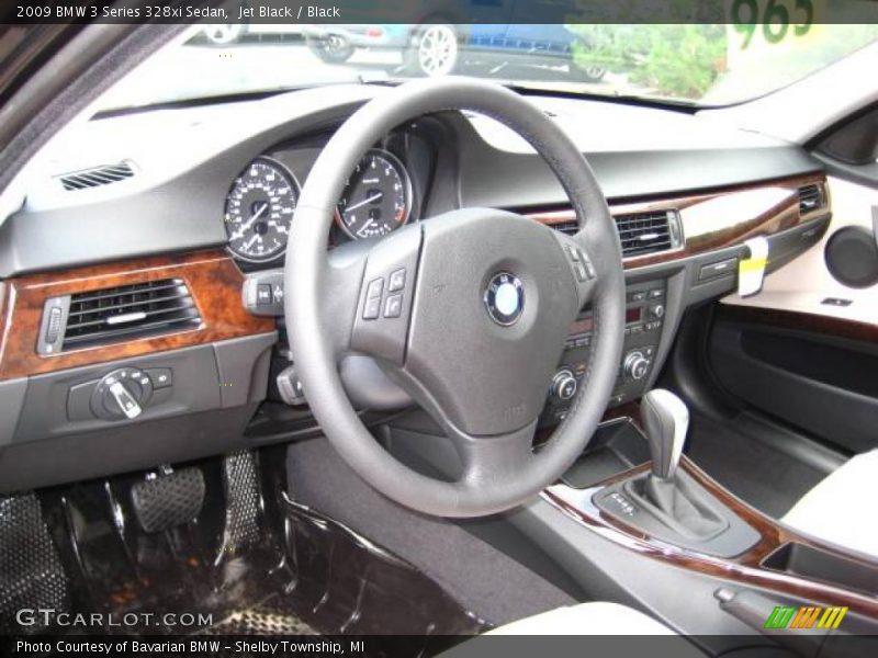 Jet Black / Black 2009 BMW 3 Series 328xi Sedan