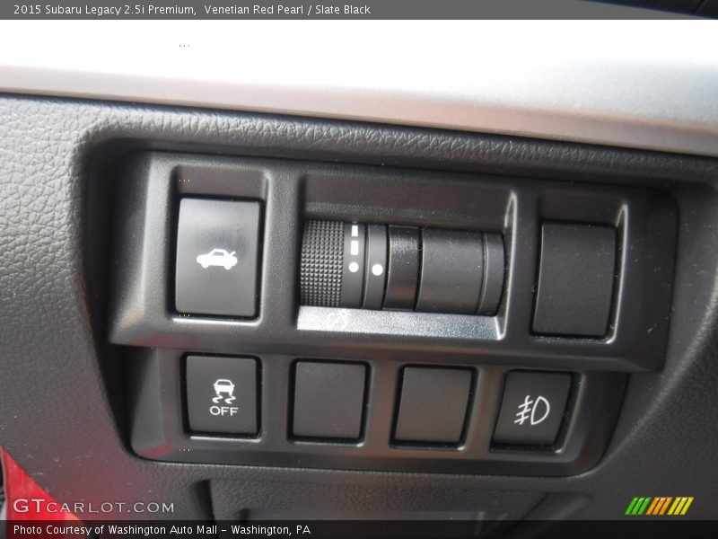 Venetian Red Pearl / Slate Black 2015 Subaru Legacy 2.5i Premium