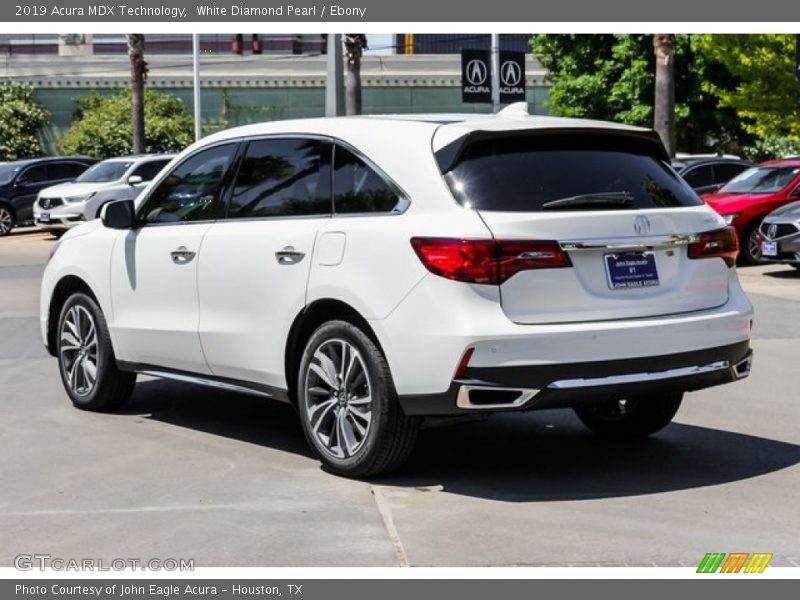 White Diamond Pearl / Ebony 2019 Acura MDX Technology