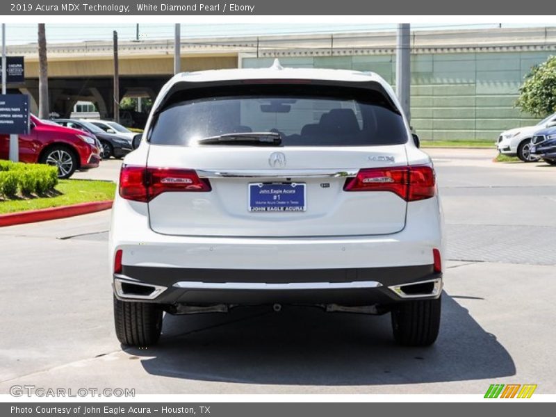 White Diamond Pearl / Ebony 2019 Acura MDX Technology