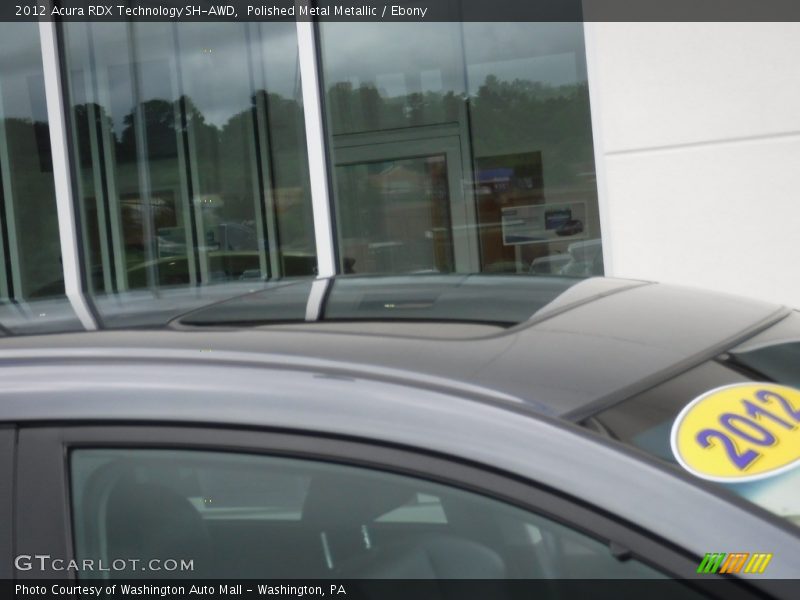 Polished Metal Metallic / Ebony 2012 Acura RDX Technology SH-AWD