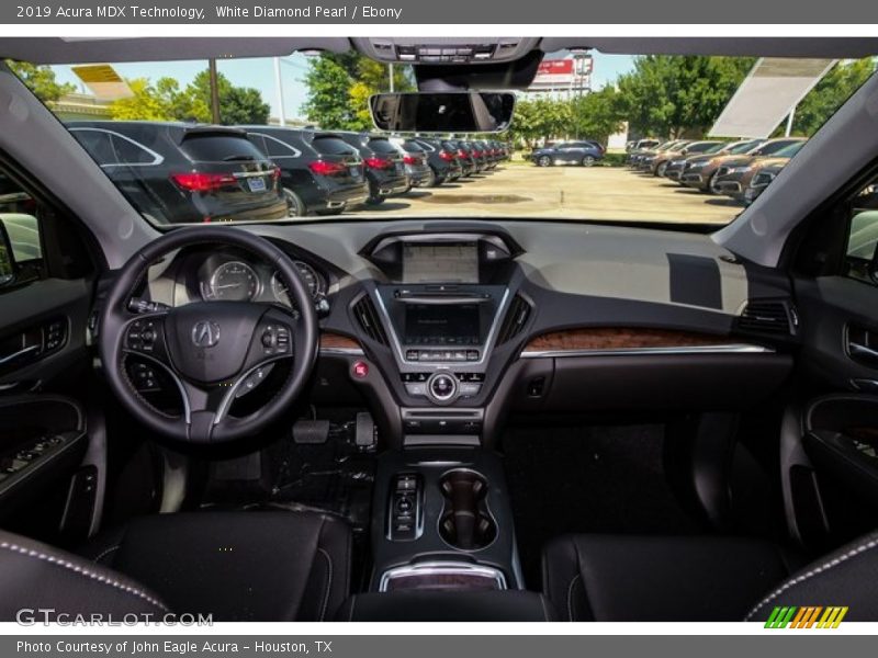 White Diamond Pearl / Ebony 2019 Acura MDX Technology