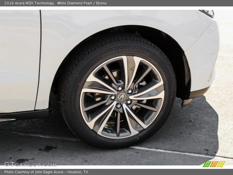 White Diamond Pearl / Ebony 2019 Acura MDX Technology