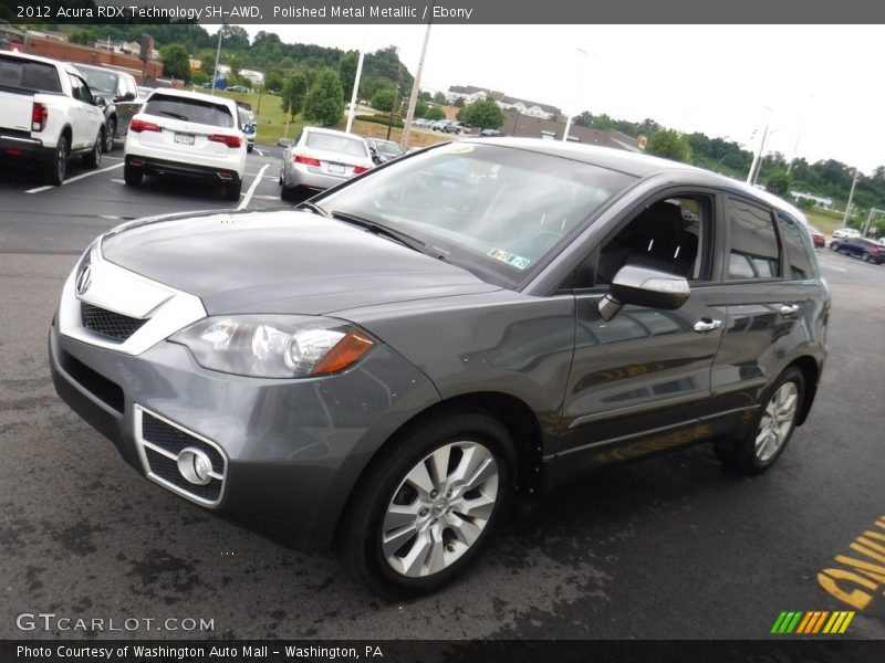 Polished Metal Metallic / Ebony 2012 Acura RDX Technology SH-AWD