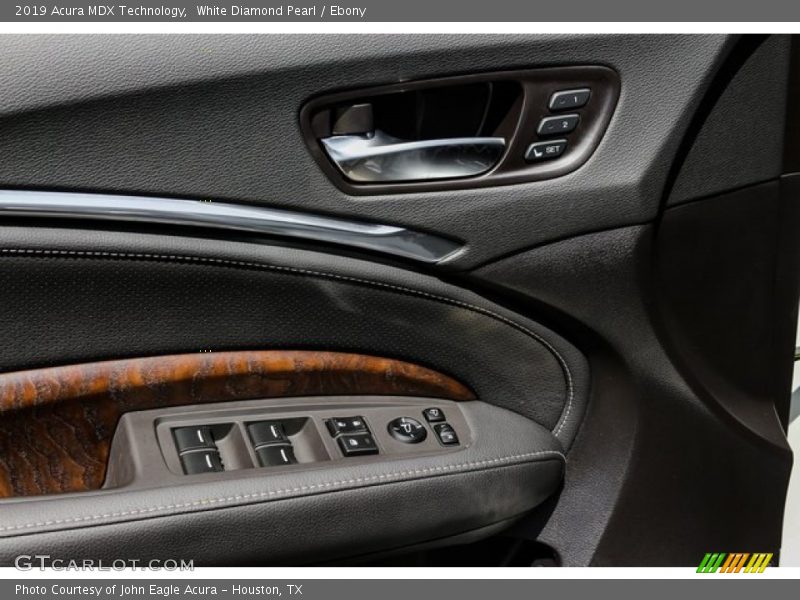 White Diamond Pearl / Ebony 2019 Acura MDX Technology