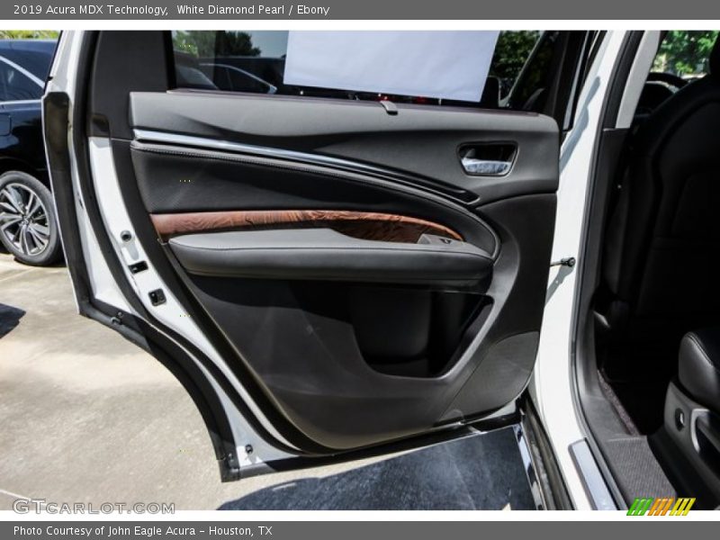 White Diamond Pearl / Ebony 2019 Acura MDX Technology