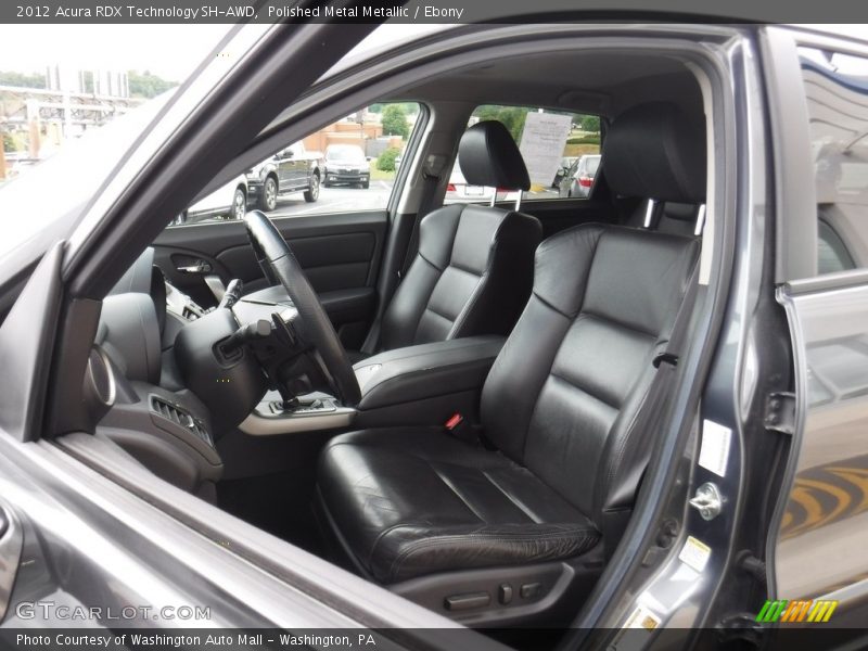 Polished Metal Metallic / Ebony 2012 Acura RDX Technology SH-AWD