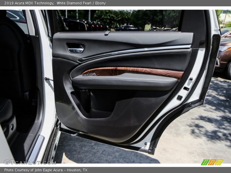 White Diamond Pearl / Ebony 2019 Acura MDX Technology