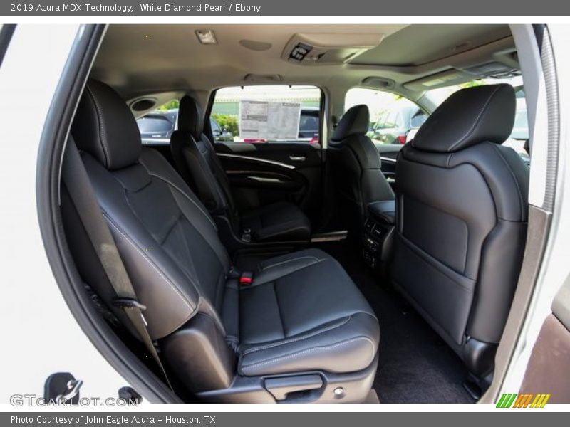 White Diamond Pearl / Ebony 2019 Acura MDX Technology