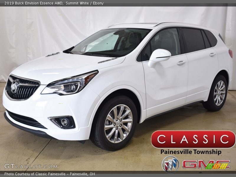 Summit White / Ebony 2019 Buick Envision Essence AWD