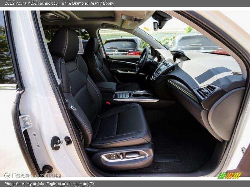 White Diamond Pearl / Ebony 2019 Acura MDX Technology