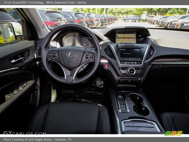 White Diamond Pearl / Ebony 2019 Acura MDX Technology